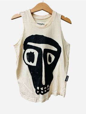 nununu Sleeveless Shirt with Black Mask